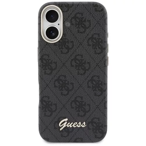Guess - 4G Felirat MagSafe (GUHMP17S5P4FWMSK) - iPhone 17 - Fekete