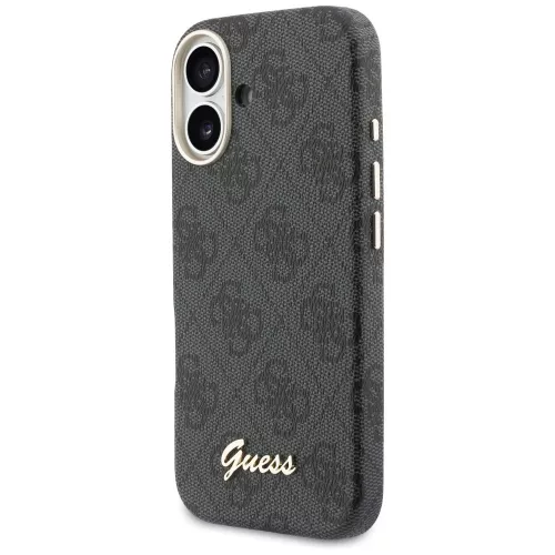 Guess - 4G Felirat MagSafe (GUHMP17S5P4FWMSK) - iPhone 17 - Fekete
