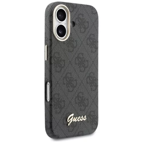 Guess - 4G Felirat MagSafe (GUHMP17S5P4FWMSK) - iPhone 17 - Fekete