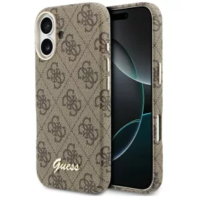   Guess - 4G Felirat MagSafe (GUHMP17S5P4FWMSW) - iPhone 17 - Barna