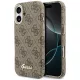 Guess - 4G Felirat MagSafe (GUHMP17S5P4FWMSW) - iPhone 17 - Barna