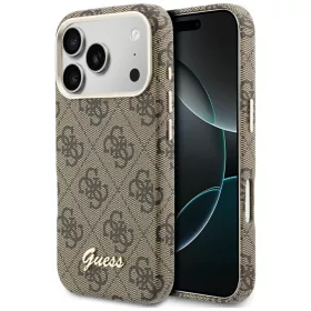   Guess - 4G Felirat MagSafe (GUHMP17L5P4FWMSW) - iPhone 17 Pro - Barna
