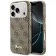 Guess - 4G Felirat MagSafe (GUHMP17L5P4FWMSW) - iPhone 17 Pro - Barna