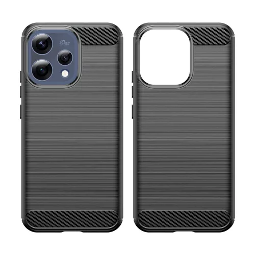 Techsuit - Carbon szilikon tok - Oppo Reno15 - Fekete