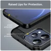 Techsuit - Carbon szilikon tok - Oppo Reno15 - Fekete