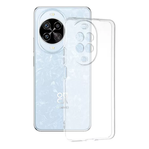 Techsuit - Clear Silicone tok - Huawei nova 14 Pro - Átlátszó