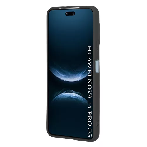 Techsuit - SoftFlex szilikon tok - Huawei nova 14 Pro - Fekete
