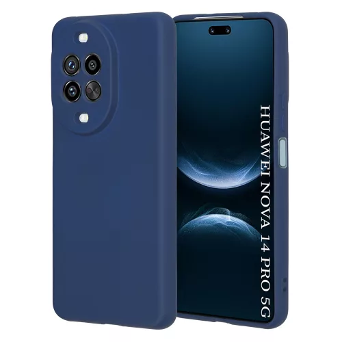 Techsuit - SoftFlex szilikon tok - Huawei nova 14 Pro - Sötétkék