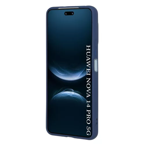 Techsuit - SoftFlex szilikon tok - Huawei nova 14 Pro - Sötétkék