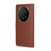 Techsuit - Leather Folio - Honor Magic8 Pro - Brown