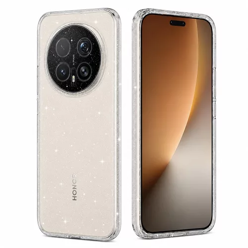 Techsuit - SperkleSkin tok - Honor Magic8 Pro - Átlátszó csillogós
