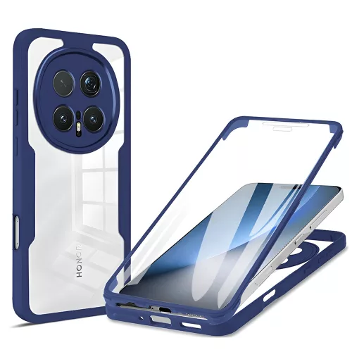 Techsuit - ColorVerse 360 tok kijelzővédővel - Honor Magic8 Pro - Kék