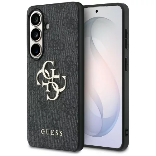 Guess - Keménytok 4G Nagy Fém Logó (GUHCS26S4GMGGR) - Samsung Galaxy S26 - Fekete