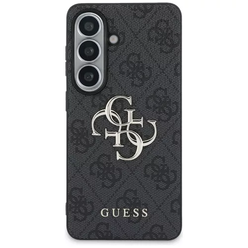 Guess - Keménytok 4G Nagy Fém Logó (GUHCS26S4GMGGR) - Samsung Galaxy S26 - Fekete