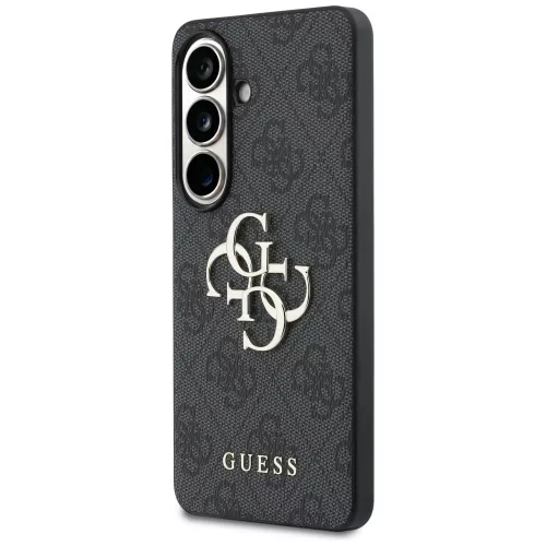 Guess - Keménytok 4G Nagy Fém Logó (GUHCS26S4GMGGR) - Samsung Galaxy S26 - Fekete