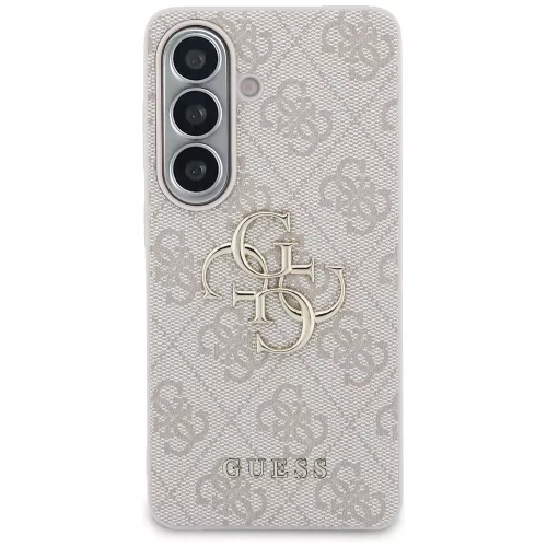 Guess - Keménytok 4G Nagy Fém Logó (GUHCS26S4GMGPI) - Samsung Galaxy S26 - Rózsaszín