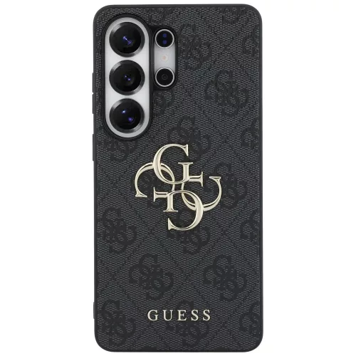 Guess - Keménytok 4G Nagy Fém Logó (GUHCS26L4GMGGR) - Samsung Galaxy S26 Ultra - Fekete