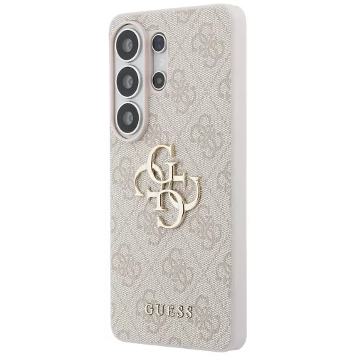 Guess - Keménytok 4G Nagy Fém Logó (GUHCS26L4GMGPI) - Samsung Galaxy S26 Ultra - Rózsaszín