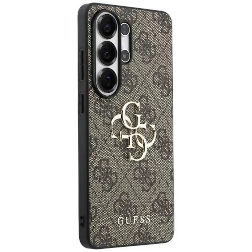 Guess - Keménytok 4G Nagy Fém Logó (GUHCS26L4GMGBR) - Samsung Galaxy S26 Ultra - Barna