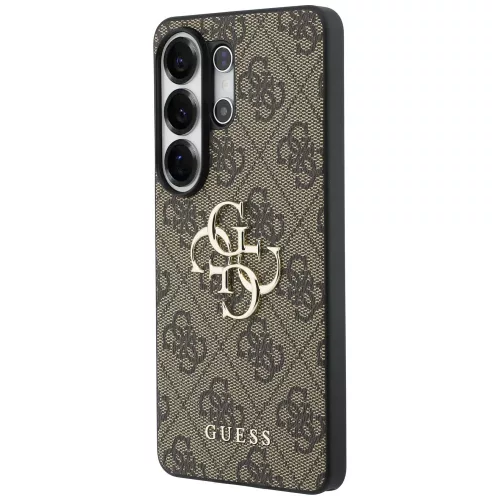 Guess - Keménytok 4G Nagy Fém Logó (GUHCS26L4GMGBR) - Samsung Galaxy S26 Ultra - Barna