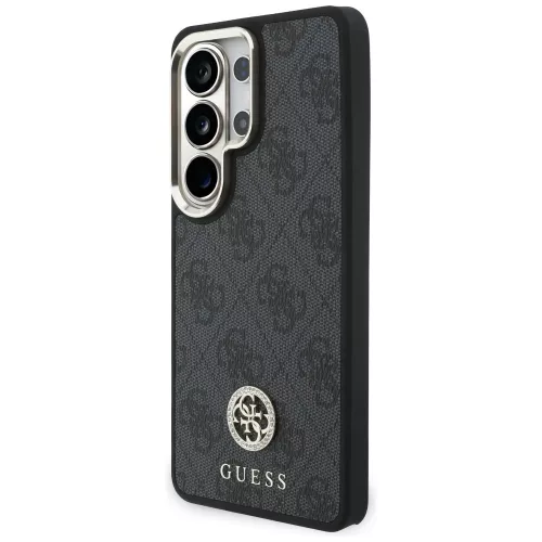 Guess - 4G Nagy Strassz Háromszög Pántos MagSafe (GUHMS26LP4G4DCSK) - Samsung Galaxy S26 Ultra - Fekete