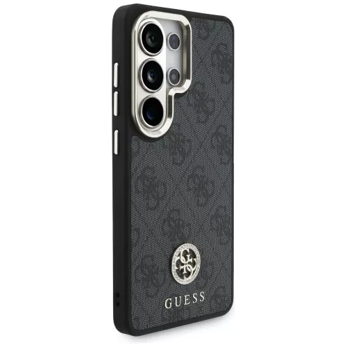 Guess - 4G Nagy Strassz Háromszög Pántos MagSafe (GUHMS26LP4G4DCSK) - Samsung Galaxy S26 Ultra - Fekete