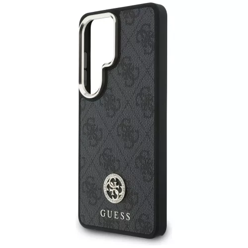 Guess - 4G Nagy Strassz Háromszög Pántos MagSafe (GUHMS26LP4G4DCSK) - Samsung Galaxy S26 Ultra - Fekete