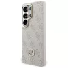 Guess - 4G Nagy Strassz Háromszög Pántos MagSafe (GUHMS26LP4G4DCSP) - Samsung Galaxy S26 Ultra - Rózsaszín