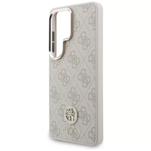 Guess - 4G Nagy Strassz Háromszög Pántos MagSafe (GUHMS26LP4G4DCSP) - Samsung Galaxy S26 Ultra - Rózsaszín