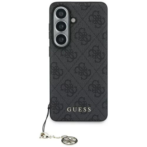 Guess - Keménytok 4G Klasszikus Logó Díszítővel (GUHMS26SGF4GGR) - Samsung Galaxy S26 - Fekete