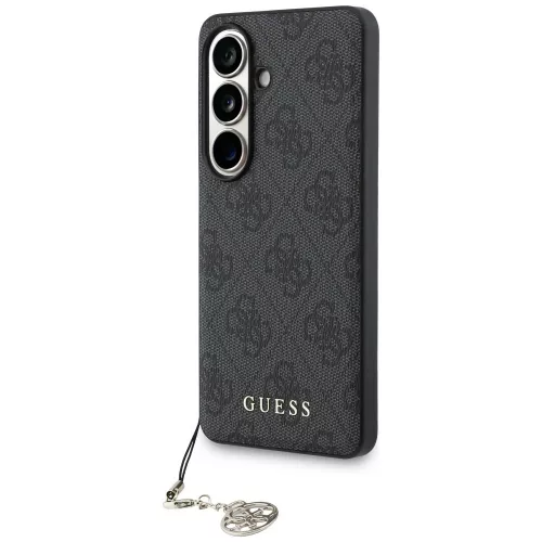 Guess - Keménytok 4G Klasszikus Logó Díszítővel (GUHMS26SGF4GGR) - Samsung Galaxy S26 - Fekete
