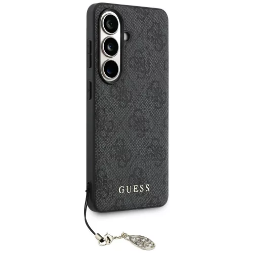 Guess - Keménytok 4G Klasszikus Logó Díszítővel (GUHMS26SGF4GGR) - Samsung Galaxy S26 - Fekete