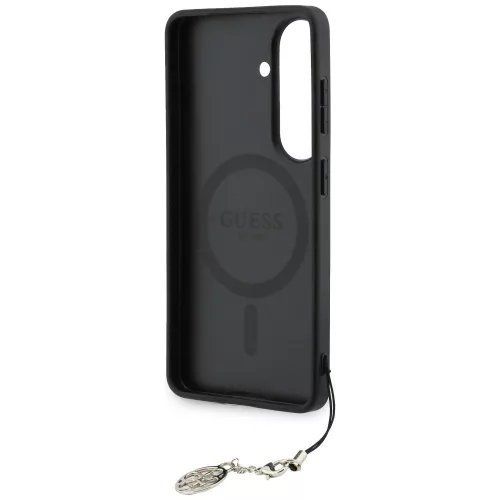 Guess - Keménytok 4G Klasszikus Logó Díszítővel (GUHMS26SGF4GGR) - Samsung Galaxy S26 - Fekete