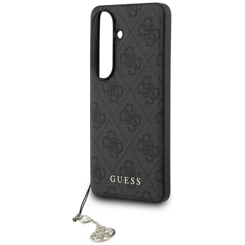 Guess - Keménytok 4G Klasszikus Logó Díszítővel (GUHMS26SGF4GGR) - Samsung Galaxy S26 - Fekete