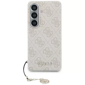   Guess - Keménytok 4G Klasszikus Logó Díszítővel (GUHMS26SGF4GPI) - Samsung Galaxy S26 - Rózsaszín