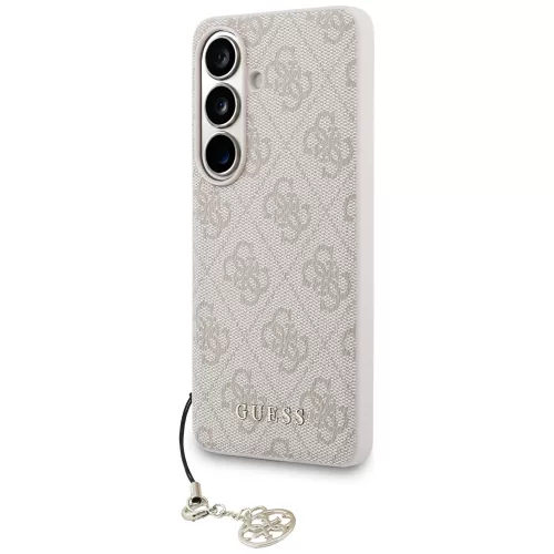 Guess - Keménytok 4G Klasszikus Logó Díszítővel (GUHMS26SGF4GPI) - Samsung Galaxy S26 - Rózsaszín
