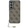 Guess - Keménytok 4G Klasszikus Logó Díszítővel (GUHMS26SGF4GBR) - Samsung Galaxy S26 - Barna