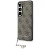 Guess - Keménytok 4G Klasszikus Logó Díszítővel (GUHMS26SGF4GBR) - Samsung Galaxy S26 - Barna