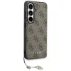 Guess - Keménytok 4G Klasszikus Logó Díszítővel (GUHMS26SGF4GBR) - Samsung Galaxy S26 - Barna
