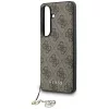 Guess - Keménytok 4G Klasszikus Logó Díszítővel (GUHMS26SGF4GBR) - Samsung Galaxy S26 - Barna