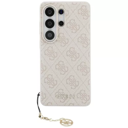 Guess - Keménytok 4G Klasszikus Logó Díszítővel (GUHMS26LGF4GPI) - Samsung Galaxy S26 Ultra - Rózsaszín