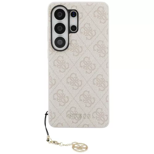Guess - Keménytok 4G Klasszikus Logó Díszítővel (GUHMS26LGF4GPI) - Samsung Galaxy S26 Ultra - Rózsaszín