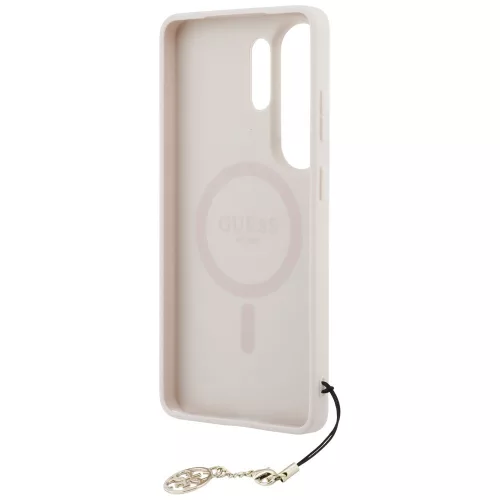 Guess - Keménytok 4G Klasszikus Logó Díszítővel (GUHMS26LGF4GPI) - Samsung Galaxy S26 Ultra - Rózsaszín