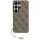 Guess - Keménytok 4G Klasszikus Logó Díszítővel (GUHMS26LGF4GBR) - Samsung Galaxy S26 Ultra - Barna
