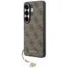 Guess - Keménytok 4G Klasszikus Logó Díszítővel (GUHMS26LGF4GBR) - Samsung Galaxy S26 Ultra - Barna