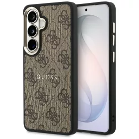   Guess - 4G Dombornyomott Gyűrű MagSafe (GUHMS26SP4MSEGCW) - Samsung Galaxy S26 - Barna