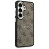 Guess - 4G Dombornyomott Gyűrű MagSafe (GUHMS26SP4MSEGCW) - Samsung Galaxy S26 - Barna