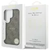 Guess - 4G Dombornyomott Gyűrű MagSafe (GUHMS26LP4MSEGCW) - Samsung Galaxy S26 Ultra - Barna