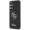 Guess - Rögzített Csillámos Nagy 4G Fém Logó (GUHCS26SHG4SGK) - Samsung Galaxy S26 - Fekete