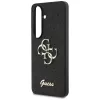 Guess - Rögzített Csillámos Nagy 4G Fém Logó (GUHCS26SHG4SGK) - Samsung Galaxy S26 - Fekete
